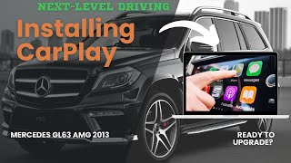 Mercedes GL63 AMG 2013 - Smart & Sleek CarPlay Installation for Ultimate Connectivity