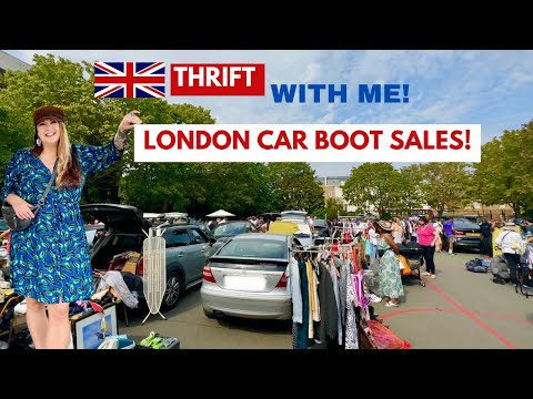 THE BEST CAR BOOT SALES IN LONDON! Thrift With Me! Early Bird Buy ALWAYS Pays Off! Vintage Haul