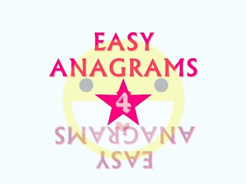 Easy anagrams 4