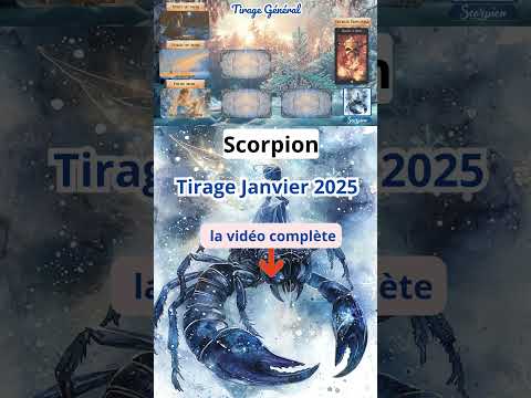 ♏ Scorpion Janvier 2025 ♏