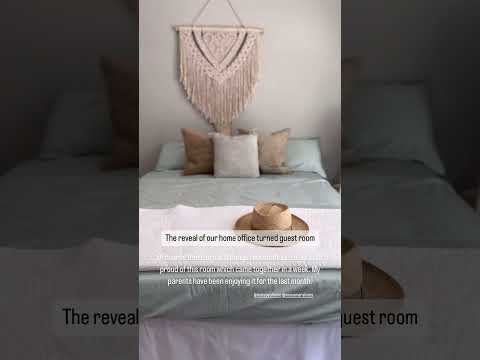 Ideas for How to Create the Perfect Guest Bedroom #video #shorts