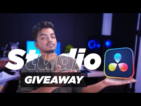 DaVinci Resolve Studio Giveaway😍😍