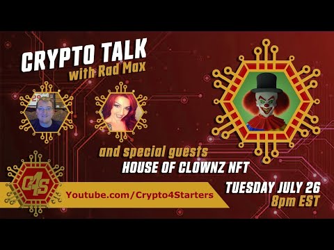 CRYPTO TALK AND AMA WITH HOUSE OF CLOWNZ!