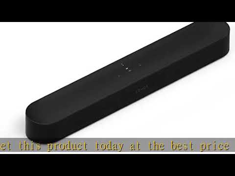 Sonos ソノス Beam ビーム Soundbar サウンドバー Dolby Atmos対応 Amazon Alexa搭載 BEAM2JP1BLK ブラック