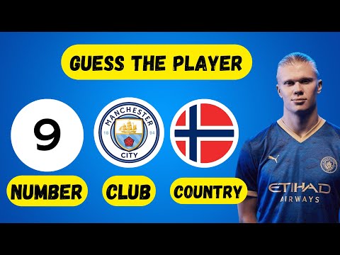 🌟 EURO 2024 Player Challenge:Guess the Club, Nationality & Jersey Number!⚽️🏅 | Football Trivia Quiz🌟