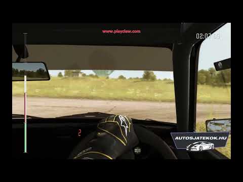 DiRT rally gameplay - Ford Escort Mk II asphalt stage