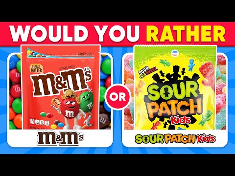 Would You Rather? Sweets Edition 🍓🍬🍫 Daily Quiz