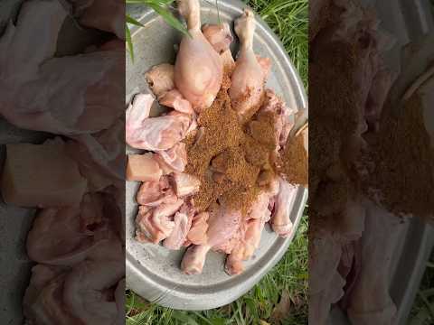 Chicken Ghee Roast Making || கோழி நெய் வருவல் #shorts