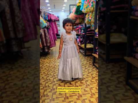 Little princess in Traditonal Gown #kidsfashion #kidstraditionalwear #partydress #fashion