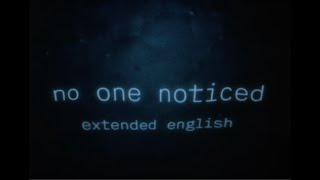 The Marías - No One Noticed - Extended English (Visualizer)