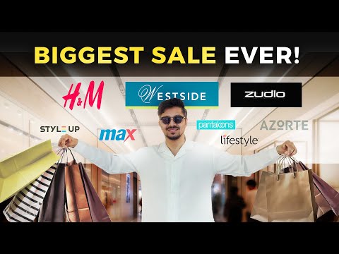 Biggest New Year Sales Of 2025 | H&M Sale, Zudio Sale, Westside Sale | Shopping Vlog