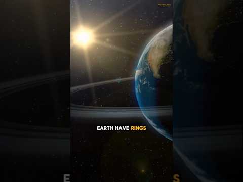 Earth with Rings: A Cosmic 'What If'"  #shorts #space #whatif