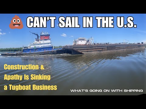 Bridge Construction and U.S. Coast Guard Apathy Leads to 💩 Backing Up On U.S. Waterways