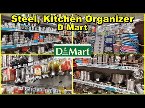 D Mart Cheapest Item | Kitchen Organizer | Lowest Price | Steel Items | Crockery Items Lower Price