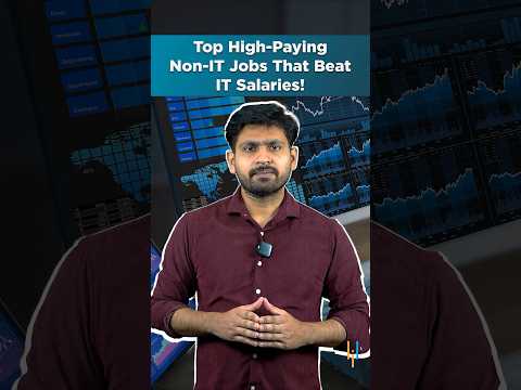 Top High-Paying Non-IT Jobs That Beat IT Salaries!  #shorts #simplilearn