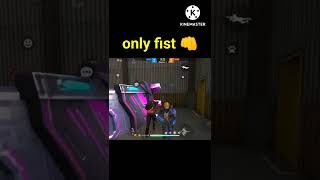 free fire lone wolf gameplay fist✊ only. #shorts #short