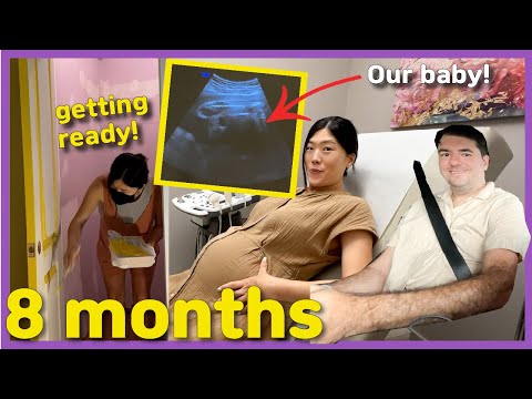 3rd Trimester Vlog 🤰🏻 Ultrasound Appointment, Pregnancy Updates l Baby position, Nursery, Due date