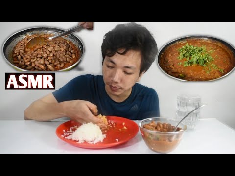 RAJMA CHAWAL ASMR(INDIAN FOOD MUKBANG) #twistedfoodsasmr #rajmachawalasmr #indianfoodsmukbang #rajma