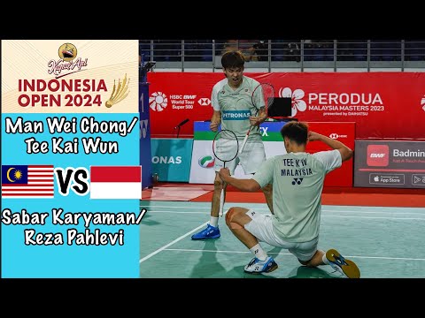 Man Wei Chong / Tee Kai Wun vs Sabar Karyaman GUTAMA/Moh Reza Pahlevi ISFAHANI | Indonesia Open 2024