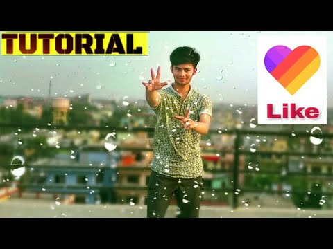 Like app tutorial - How to make rain freezing effect 2018