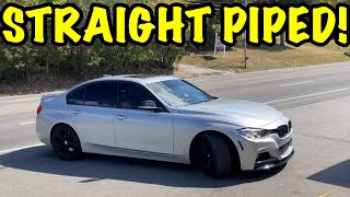 We Straight Piped a 2013 BMW 335i Turbo!