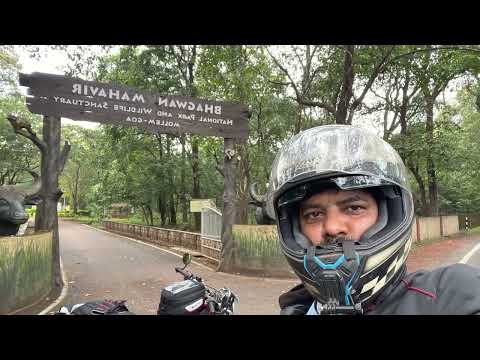 Mahavir Wildlife Sanctuary! #goa #newbike #speed400 #vlog #karnataka #subscribe #youtuber #newvlog