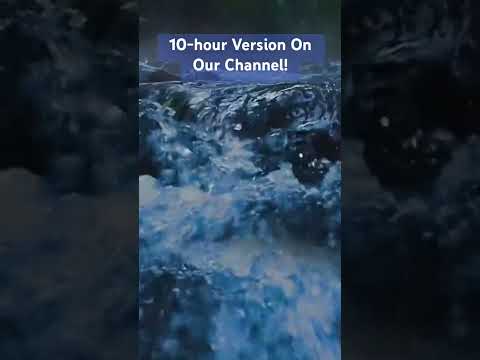 Rain & water sounds are great for sleeping. Fall asleep with the 10-hour version on our channel!