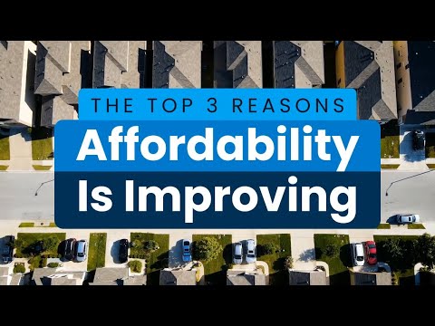 The Top 3 Reasons Affordability Is Improving