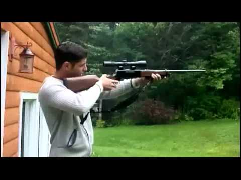 shooting a hunting rifle in maine