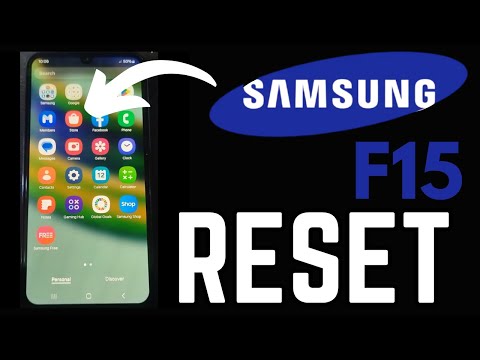 How to Factory Reset Samsung F15 5g and Erase all Data