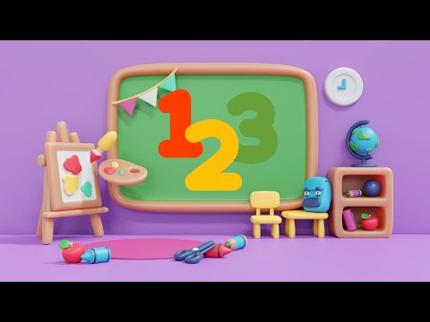 Number Songs 1-20 | Fun Way to Learn Numbers for Kids | ElephantRhymes | Sing Along & Count!