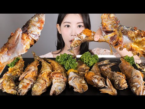 지금이 제일 맛있다고요?😏 알이 연한 햇 알도루묵 구이 먹방 sailfin sandfish [eating show] mukbang korean food