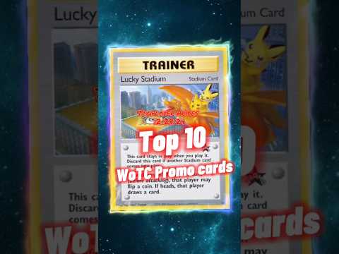 Top 10 EXPENSIVE WoTC Promo Pokemon Cards! #shorts #top10 #pokemon