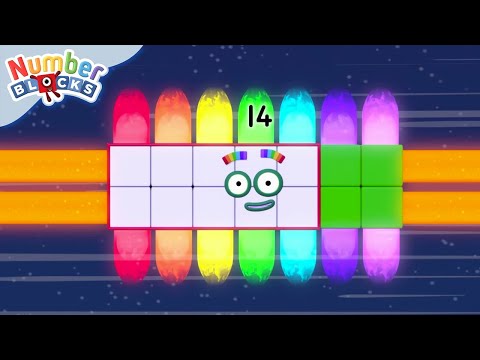 Diwali Lights and Colours 🎇 | Learn to Count | @Numberblocks