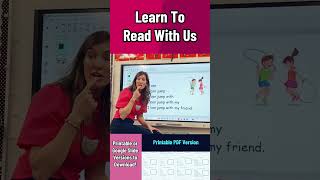 Learn to Read English Part 2! #readenglish #learntoread #readingteacher #kindergarten