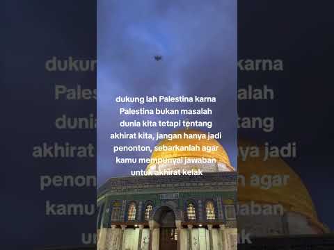 Dukunglah palestina karna palestina bukan masalah dunia kita, tapi tentang akhirat kita #shorts