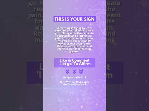 This Is Your Sign✨ #manifest #manifestation #howtomanifest