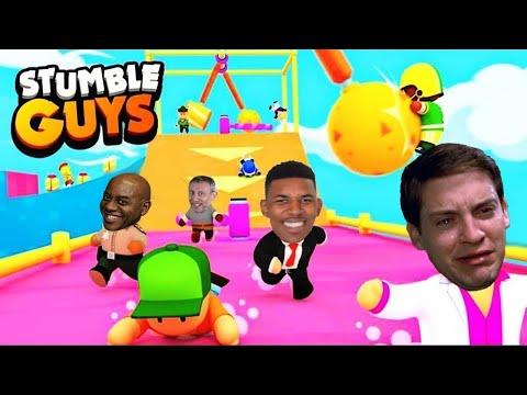 Vem jogar stumble guys com a gente! Ft. @Redzer4  【STUMBLE GUYS】