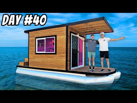 Transforming Abandoned Boat into a Houseboat! - Ep. 3