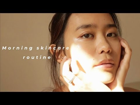 Morning skincare routine【朝のスキンケアルーティン】