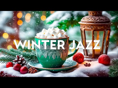 Winter Jazz Music ☕Soft November Morning Jazz Coffee & Smooth Bossa Nova Instrumental To Work, Study