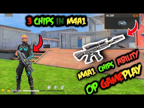 M4A1 Chip Ability New M4A1 Chip (X,Y,Z) Test | M4A1 Chip Ability | Garena Free Fire | M4A1 GAMEPLAY