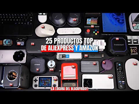 25 productos TOP de ALIEXPRESS y AMAZON en el BlackFriday 💥 ¡Los precios LOCOS! #Parte02