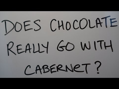 Does Chocolate Really Go With Cabernet?