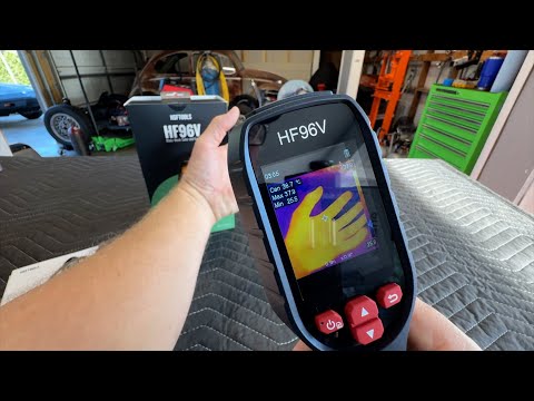 HSFTOOLS HF96V Thermal Camera | Electrical, Automotive, Home Inspection