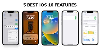 Top 5 iOS16 Features | TRY NOW! #youtubeshorts #ios16