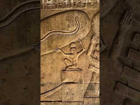 Mysterious light bulb at Dendera Temple in Egypt – or just a creation myth?