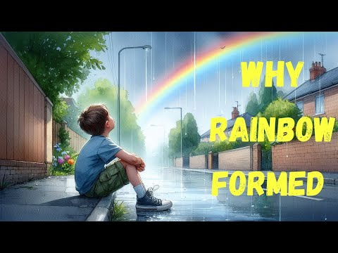 Why Rainbows Form: The Science Explained 🌈🌈 | #rainbow #thelearningcurve @The_Learning_Curve_26