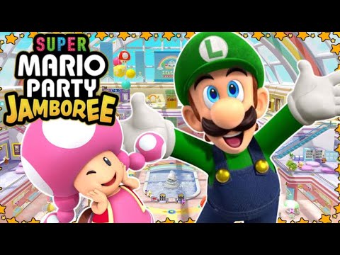 This game almost cost me!!! | Super Mario Party Jamboree | Playing w/ My Girlfriend!!!