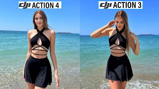 DJI Action 4 Vs DJI Action 3 Camera Test Comparison